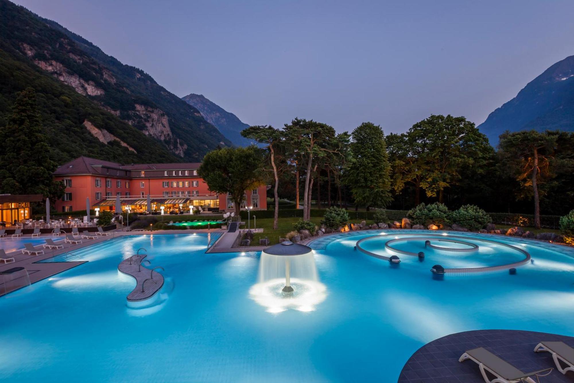Grand Hotel Des Bains Lavey-les-Bains Buitenkant foto