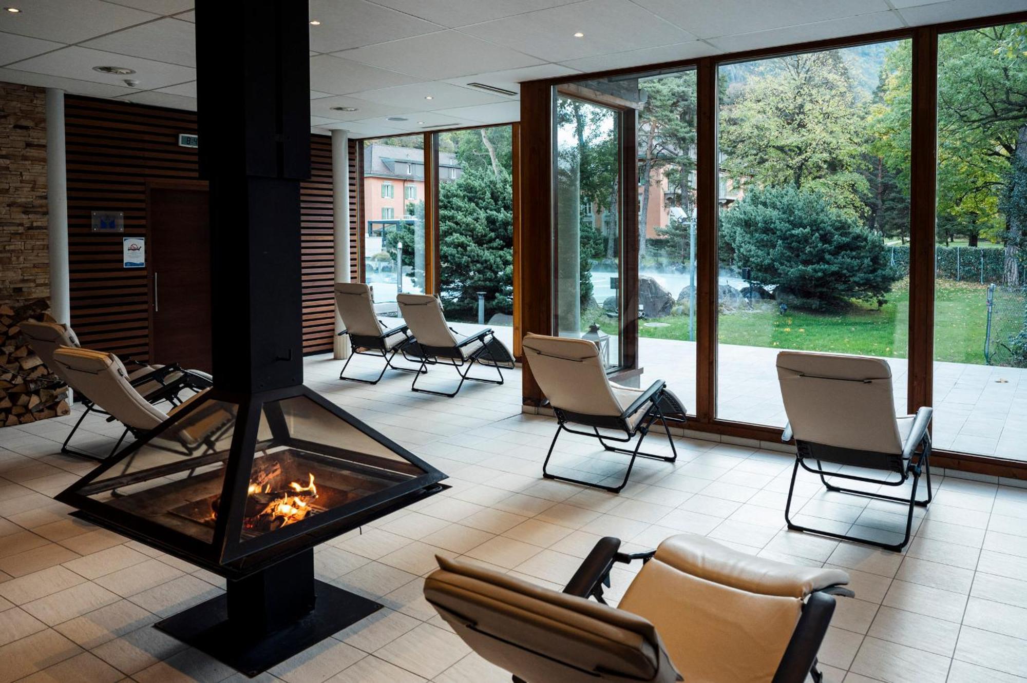 Grand Hotel Des Bains Lavey-les-Bains Buitenkant foto