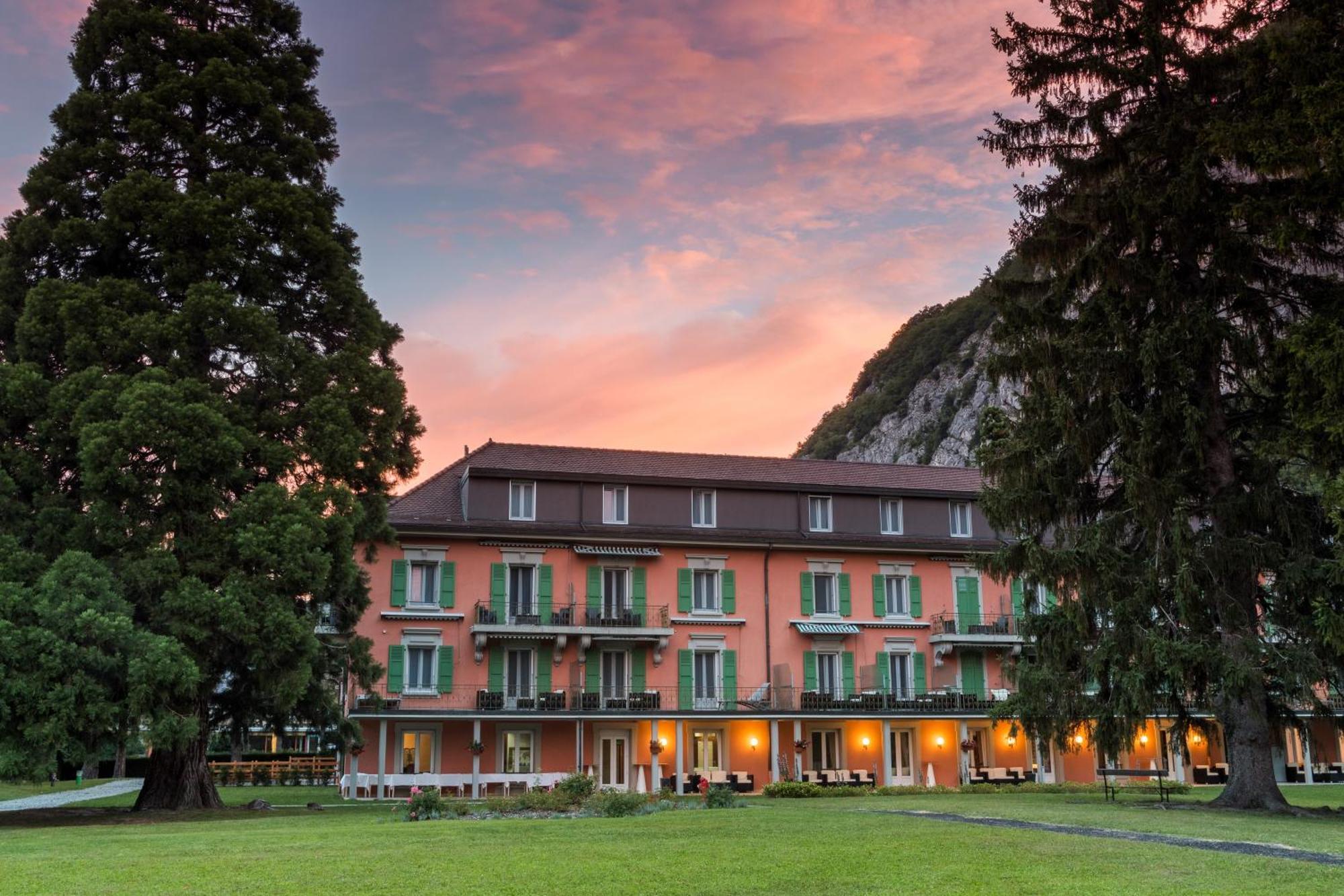 Grand Hotel Des Bains Lavey-les-Bains Buitenkant foto